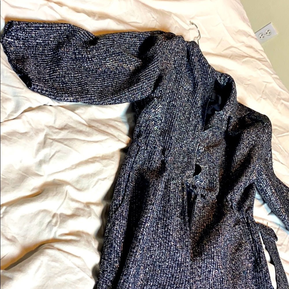 Vintage 1980’s metallic silver jumpsuit